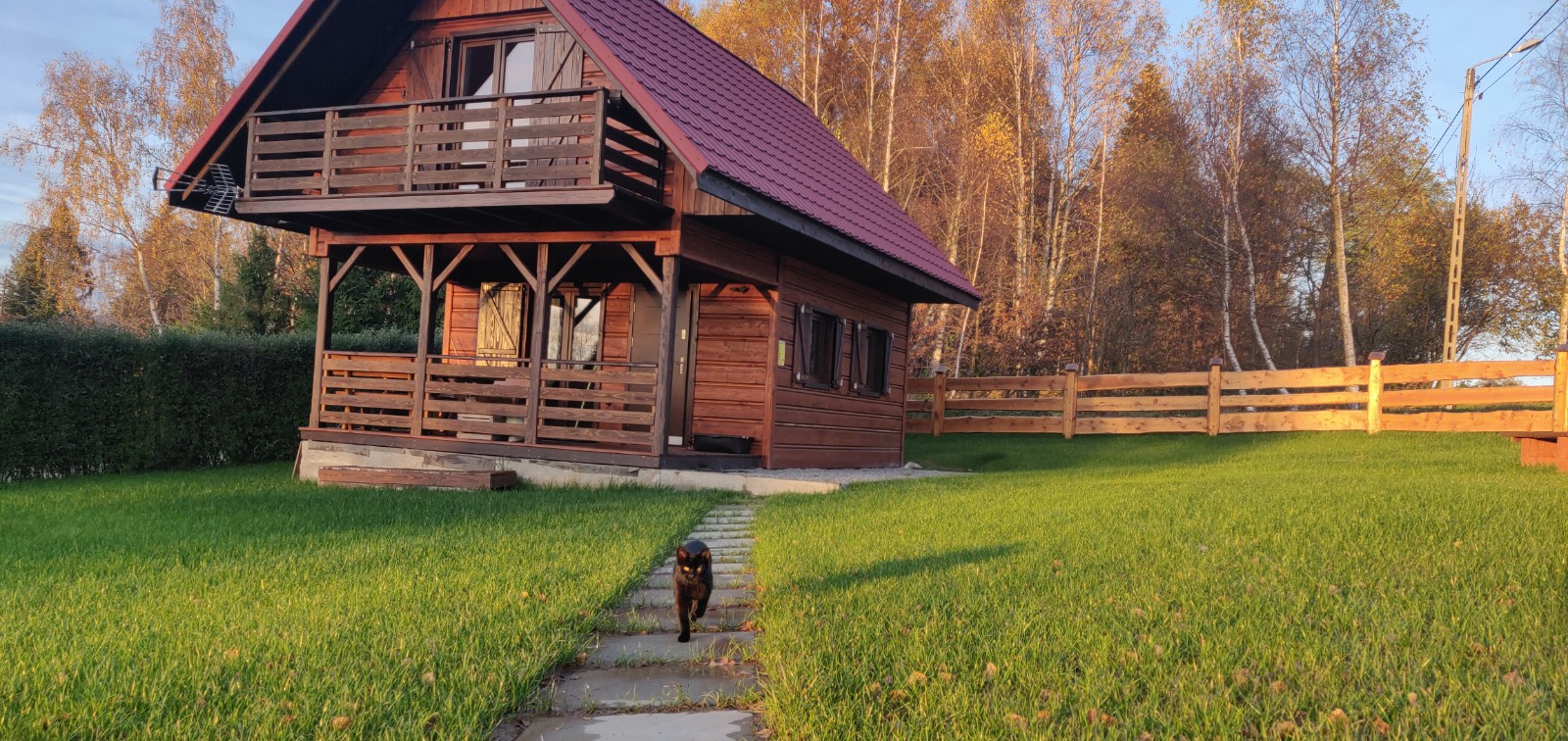 Domek z widokiem zewnętrznym - Galeria Nasze Domki